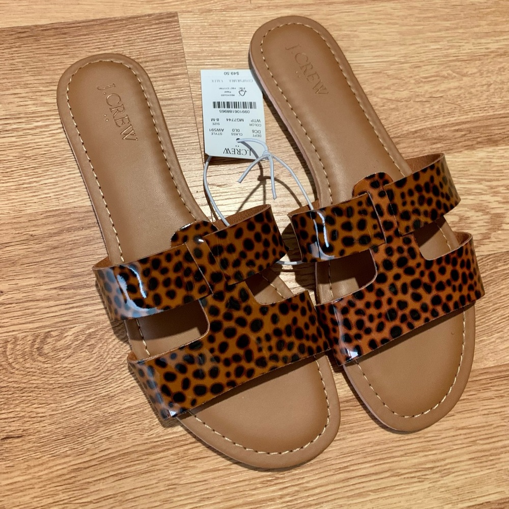 New with tags. Jcrew factory slides. 8